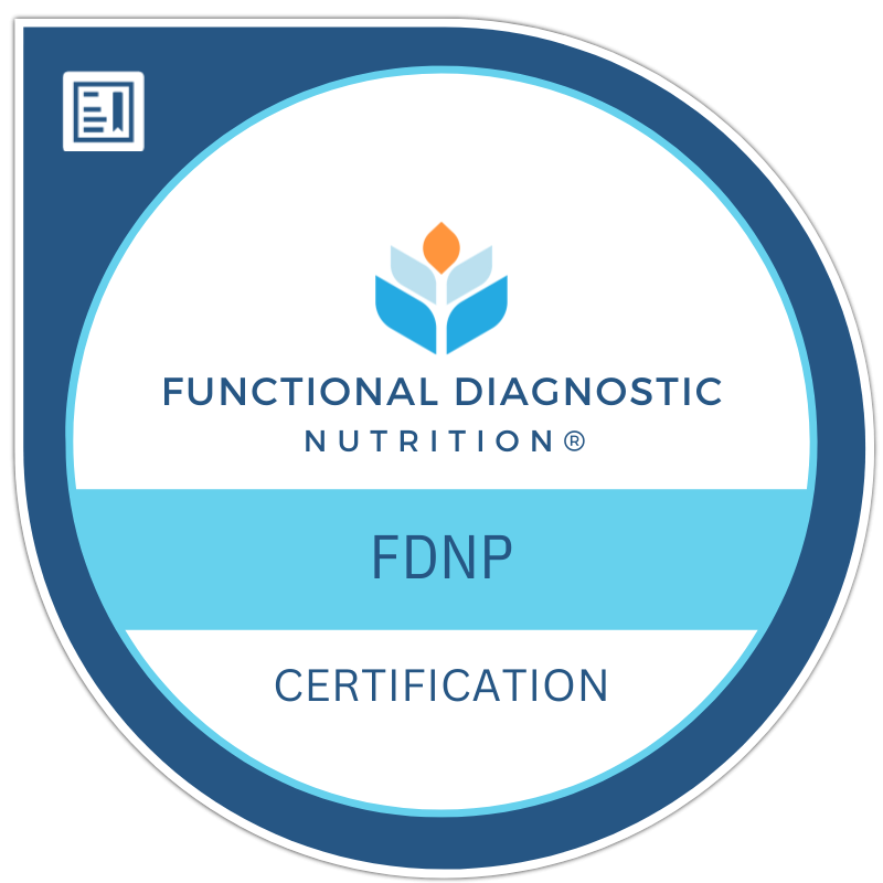Functional Diagnostic Nutrition FDNP Certification